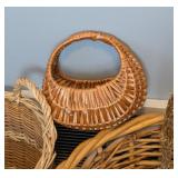 B2 - Decorative Wicker Baskets - 8 Pcs