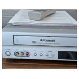 LR - Polaroid DVC-2000 VCR/DVD Player with Remote