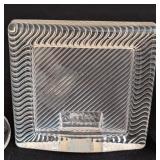 LR - Mikasa Small Crystal Frame & Waterford Attendant