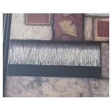 LR - Abstract Art Print - Framed 33 x 33 Inches