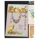 LR - Vintage Easter Postcards - 9-Card Set
