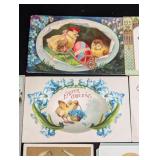 LR - Vintage Easter Postcards - 9-Card Set