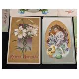LR - Vintage Easter Postcards - 9-Card Set