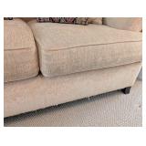 LR - Rowe Furniture Loveseat - Beige Upholstery