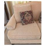 LR - Rowe Furniture Loveseat - Beige Upholstery