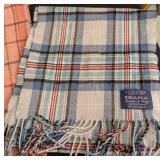 LR - Lot of 4 Wool Scarves - Plaid & Check, Lochcarron of Scotland & Jacob Sheep