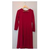 B2 - Dale of Norway Red Dress - Dale Casual Collection - Size M