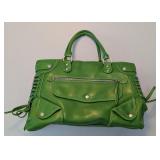 B2 - Barneys New York Green Leather Tote