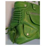 B2 - Barneys New York Green Leather Tote