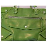 B2 - Barneys New York Green Leather Tote