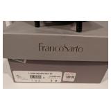 MB - Franco Sarto L-DOE Black Patent Slingback Pumps - Women