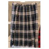MB - Pendleton Cunningham Tartan Wool Skirts (Lot of 2) - Sizes 6 & 12