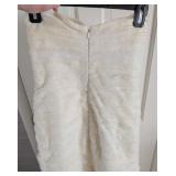 Vera Wang Strapless Wedding Dress - Size 8, Ivory Layered Tulle/Organza Gown