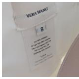 Vera Wang Strapless Wedding Dress - Size 8, Ivory Layered Tulle/Organza Gown