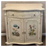 Painted Floral Dresser