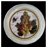 SR - Gold Square Platters 11in (4) - Brown Circle Placements (6) - Butterfly Decor