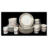 K - Block Spal Whimsy Christmas Portugal 43-Piece Dinnerware Set