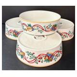 K - Block Spal Whimsy Christmas Portugal 43-Piece Dinnerware Set