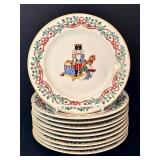 K - Block Spal Whimsy Christmas Portugal 43-Piece Dinnerware Set