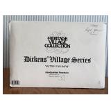 SR - Dept 56 Dickens Village Series - Butter Tub Barn, Bishops Oast House & Silas Thimbleton Barrister