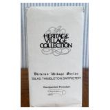 SR - Dept 56 Dickens Village Series - Butter Tub Barn, Bishops Oast House & Silas Thimbleton Barrister