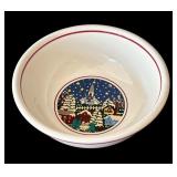 SR - Oneida Holiday Harbor Set - 6 Dinner Plates, 6 Salad Plates, 2 Bowls, 4 Mugs, Sugar Bowl & Creamer