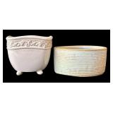 SR - Assorted Ceramic Planters - 10-Piece Set