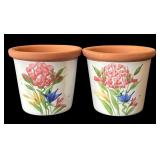 SR - Assorted Ceramic Planters - 10-Piece Set