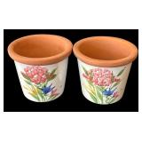 SR - Assorted Ceramic Planters - 10-Piece Set