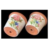 SR - Assorted Ceramic Planters - 10-Piece Set