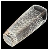 SR - Four Vintage Decorative Vases including a Towle 24% Lead Crystal Vase, Princess House Fantasia Vase and More