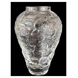 SR - Four Vintage Decorative Vases including a Towle 24% Lead Crystal Vase, Princess House Fantasia Vase and More