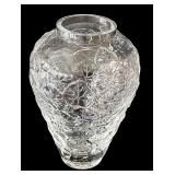 SR - Four Vintage Decorative Vases including a Towle 24% Lead Crystal Vase, Princess House Fantasia Vase and More