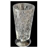 SR - Four Vintage Decorative Vases including a Towle 24% Lead Crystal Vase, Princess House Fantasia Vase and More