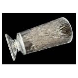 SR - Four Vintage Decorative Vases including a Towle 24% Lead Crystal Vase, Princess House Fantasia Vase and More