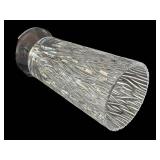 SR - Four Vintage Decorative Vases including a Towle 24% Lead Crystal Vase, Princess House Fantasia Vase and More