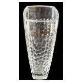 SR - Four Vintage Decorative Vases including a Towle 24% Lead Crystal Vase, Princess House Fantasia Vase and More