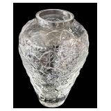 SR - Four Vintage Decorative Vases including a Towle 24% Lead Crystal Vase, Princess House Fantasia Vase and More
