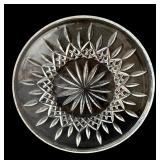 SR - Waterford Lismore Crystal Cake Serving Platter