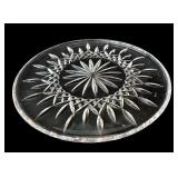 SR - Waterford Lismore Crystal Cake Serving Platter