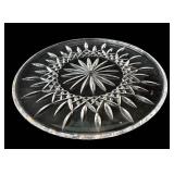 SR - Waterford Lismore Crystal Cake Serving Platter