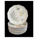 K - Lenox Butterfly Meadow Dinnerware (Lot of 16)