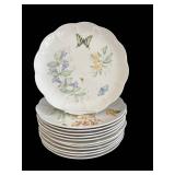 K - Lenox Butterfly Meadow Dinnerware (Lot of 16)