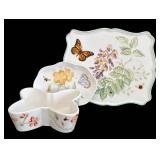 K - Lenox Butterfly Meadow Dinnerware (Lot of 16)