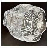 SR - Crystal Glass Bowls Set With Beehive Honey Jar