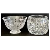 SR - Crystal Glass Bowls Set With Beehive Honey Jar