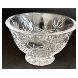 SR - Crystal Glass Bowls Set With Beehive Honey Jar