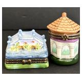 SR - Miniature Trinket Boxes  and Compacts (Lot of 10)