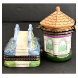 SR - Miniature Trinket Boxes  and Compacts (Lot of 10)