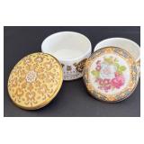 SR - Miniature Trinket Boxes  and Compacts (Lot of 10)